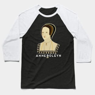 Queen Anne Boleyn England Baseball T-Shirt